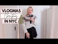 CHRISTMAS IN NYC! Vlogmas Day 3 ✨