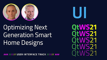 Next-Generation Smart Home Designs with High-Performance Qt for MCUs | User Interface | #QtWS21