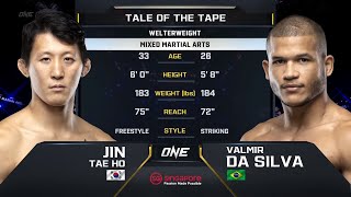 Jin Tae Ho vs. Valmir Da Silva | ONE Championship Full Fight