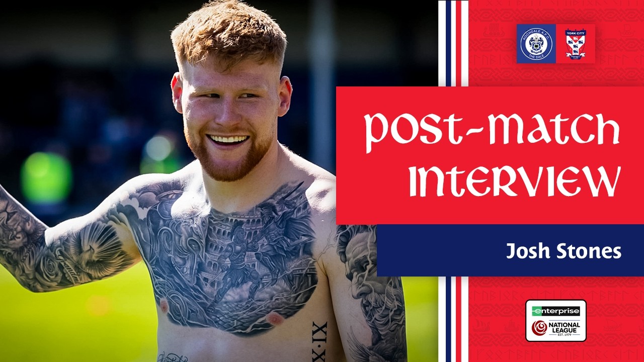 💬 Post-Match Interview | Josh Stones | Rochdale (A)