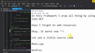 Celebrity [WinDev] C++ Win32 Framework Profile