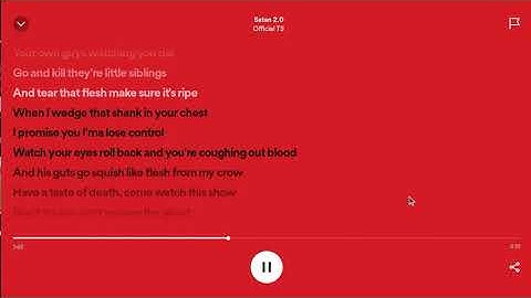 Satan 2.0 Offical TS Lyrics