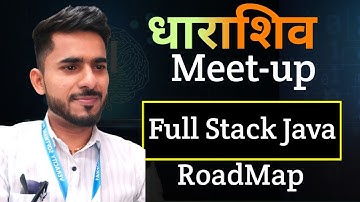 Java Full Stack Developer RoadMap ✅ | Meet-up | Dharashiv 🔥 | aadiandjava 2.0 