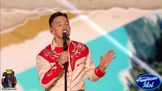 Jack Blocker Nobody's Fool Full Performance & Comments Top 5 Disney Night | American Idol 2024