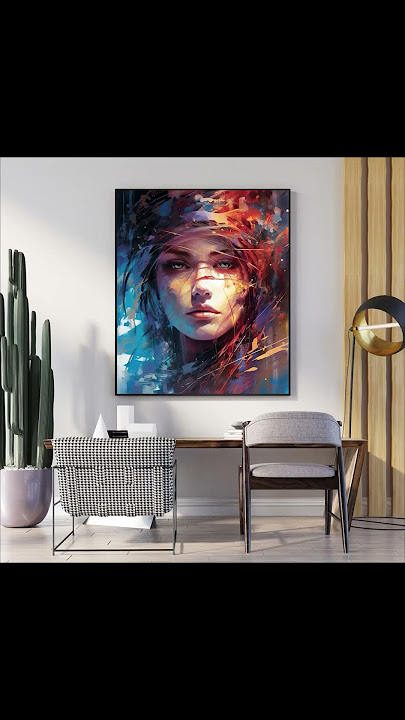 Serene Faces in 'Harmony of Dusk': Abstract, Hyper-Realistic Sci-Fi Woman's Portrait, Manga Style