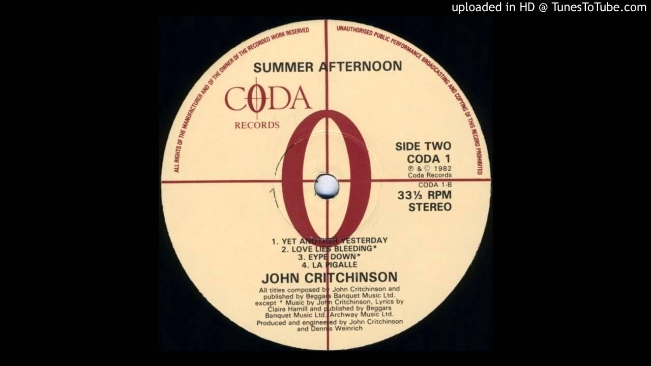 John Critchinson-Doin' It Right