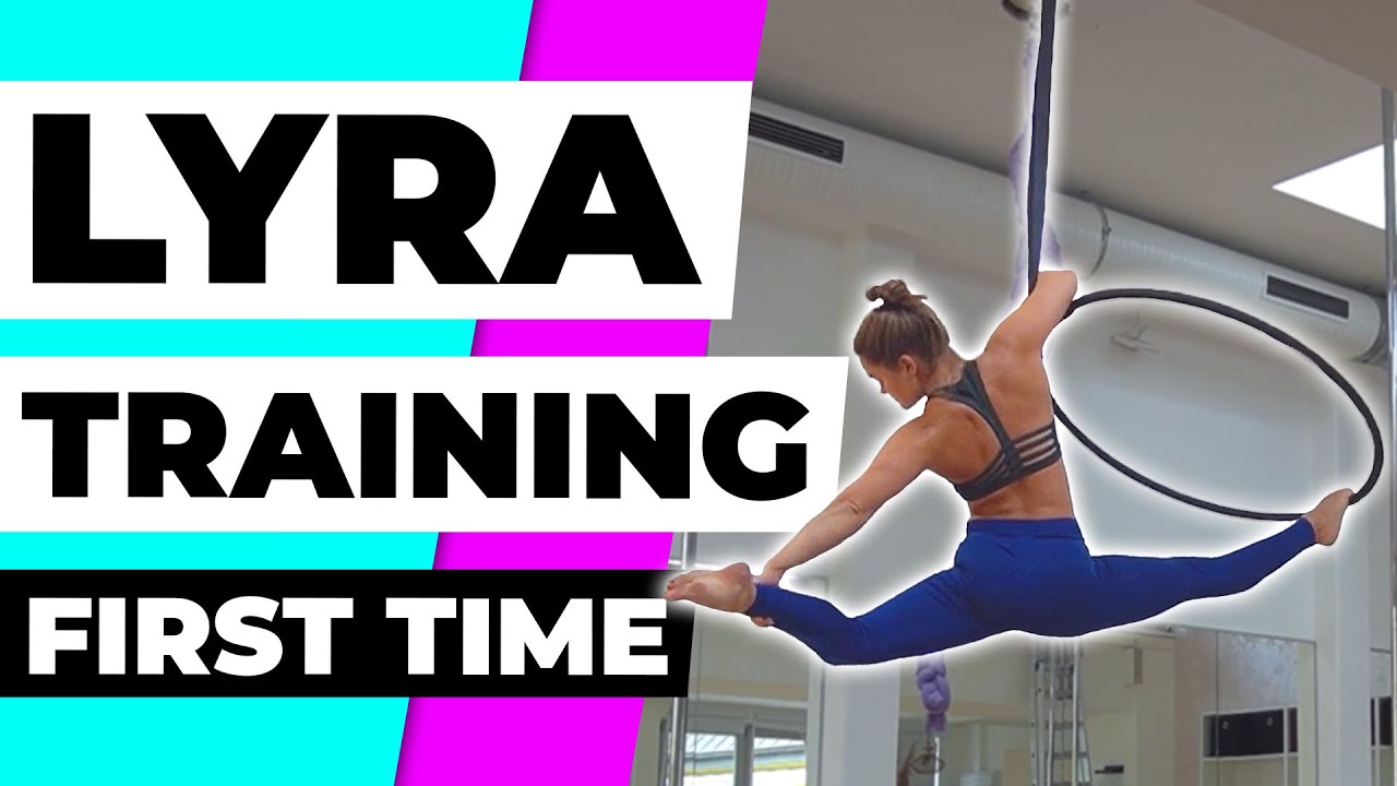 Ich habe LYRA bzw. AERIAL HOOP ausprobiert | VLOG | Luftakrobatik Ring