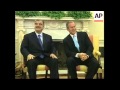 Lebanese PM meets President Bush