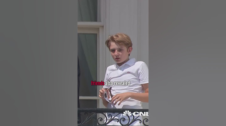 This Is What Barron Trump's Classmates Are Saying About Him #barrontrump #celebkids #trumpfamily