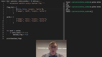 Accumulators - Boolean Flags