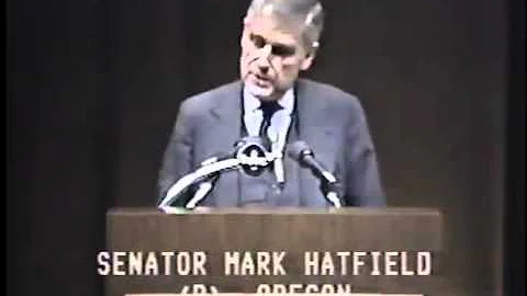 Landon Lecture | Mark Hatfield