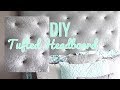 DIY Glam Tufted Headboard / Daughter Room Makeover Phase 4