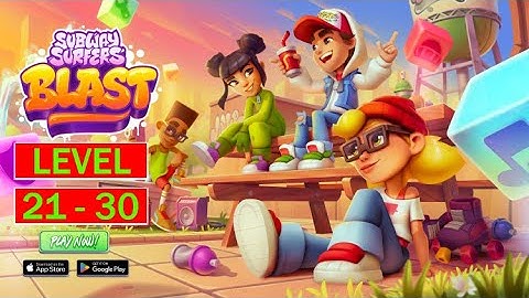 Subway Surfers Blast - Gameplay Walkthrough Part 3 - Levels 21-30 (Android, iOS)