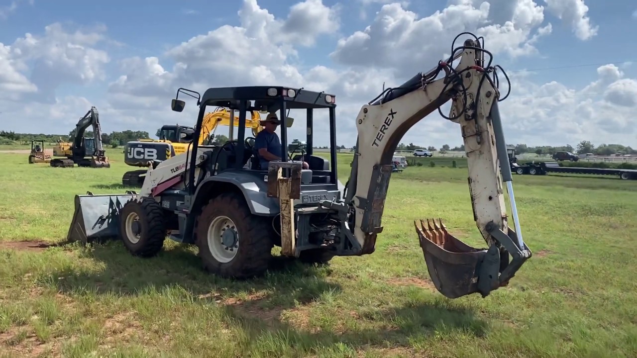 Terex TLB840 Backhoe YouTube