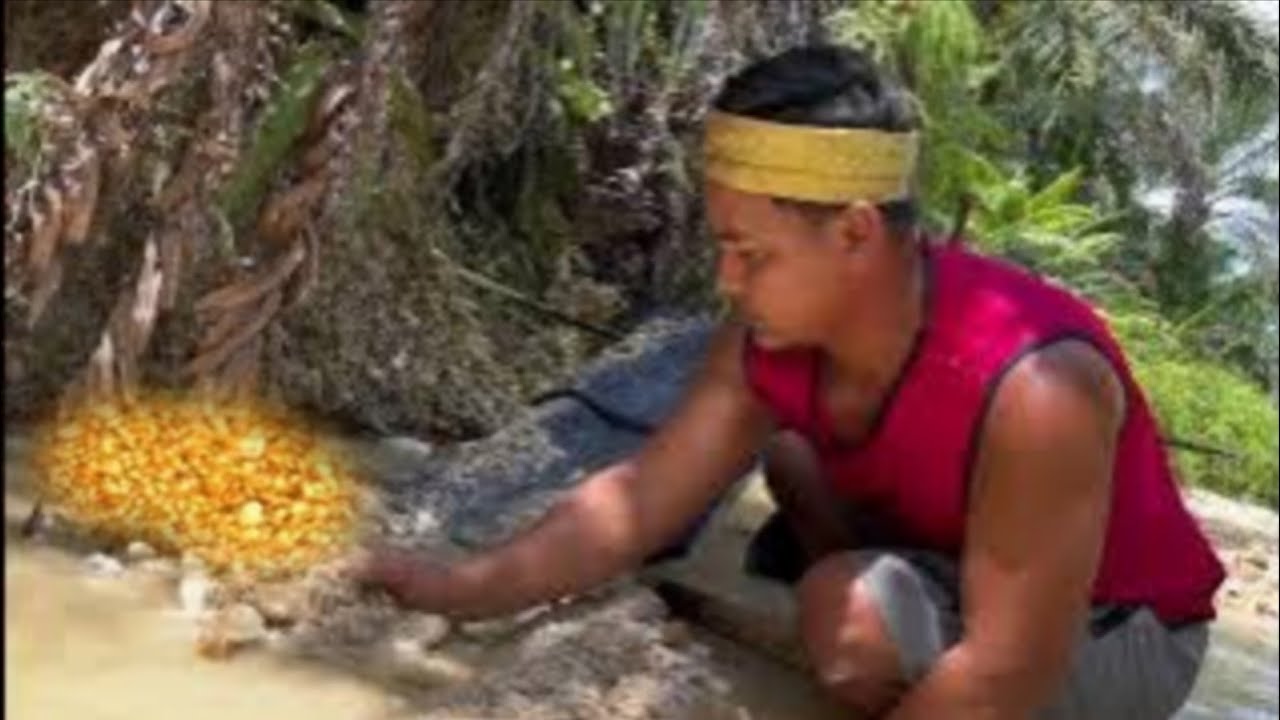Wow harga emas melambung  tinggi cara pencarian emas secara tradisional 