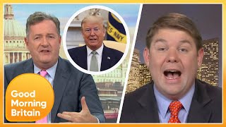 Piers Clashes with Trump Supporter in Heated Debate over Coronavirus | Good Morning Britain