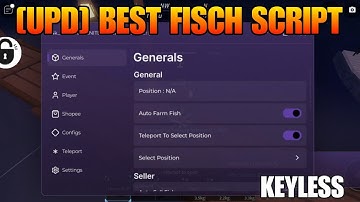 [UPD] Fisch Script Pastebin GUI | FISH DUPE AUTO FISH AUTOSELL *NO KEY*