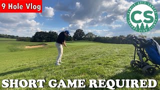 A Short Game Challenge- Chadwell Springs Family Golf Centre 9 Hole Vlog Golf 9 Hole Vlog At A Short Course