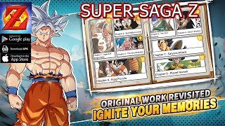 Super Saga Z Gameplay - Dragon Ball RPG Android APK Download screenshot 1