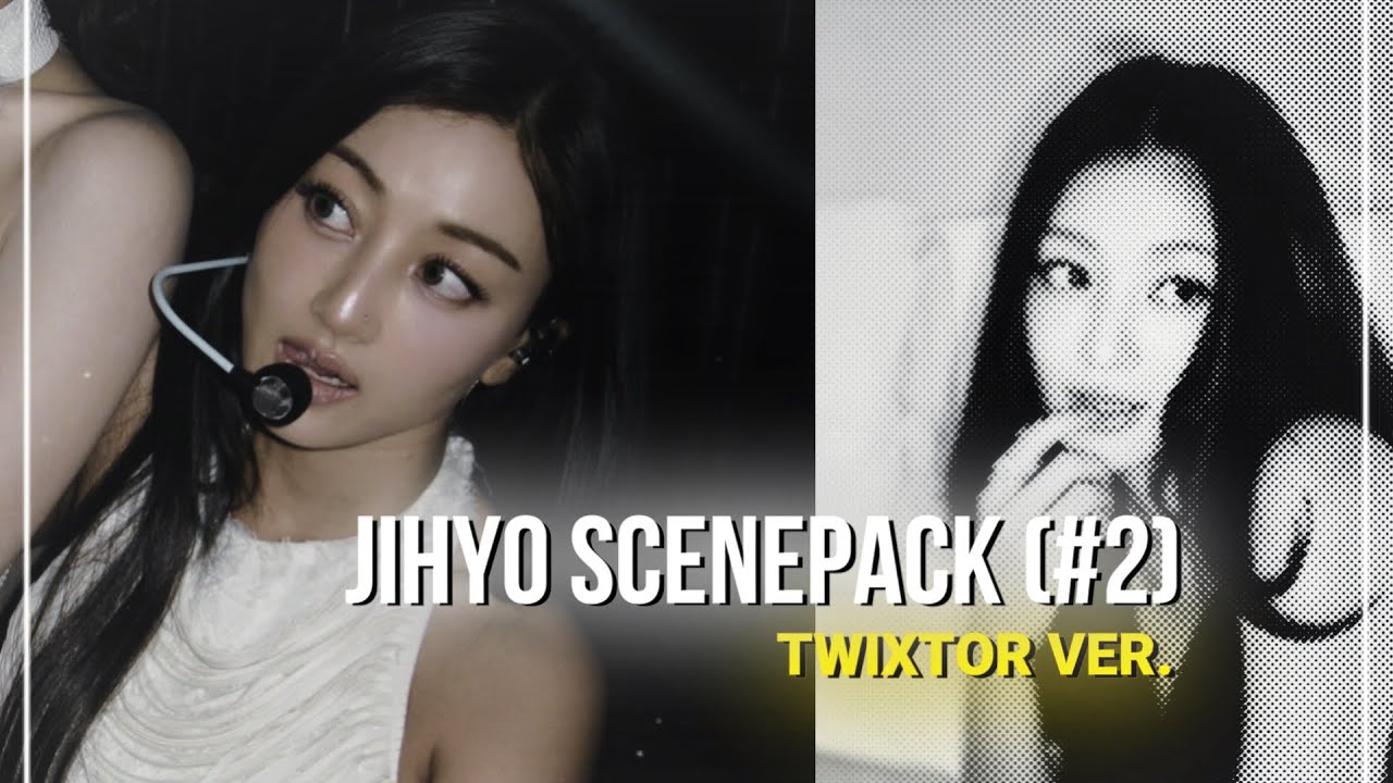 (#2) Jihyo twixtor clips for edits!!