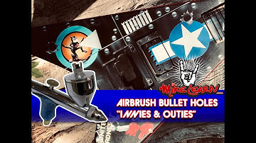 Quick Airbrush Lesson: Bullet Holes