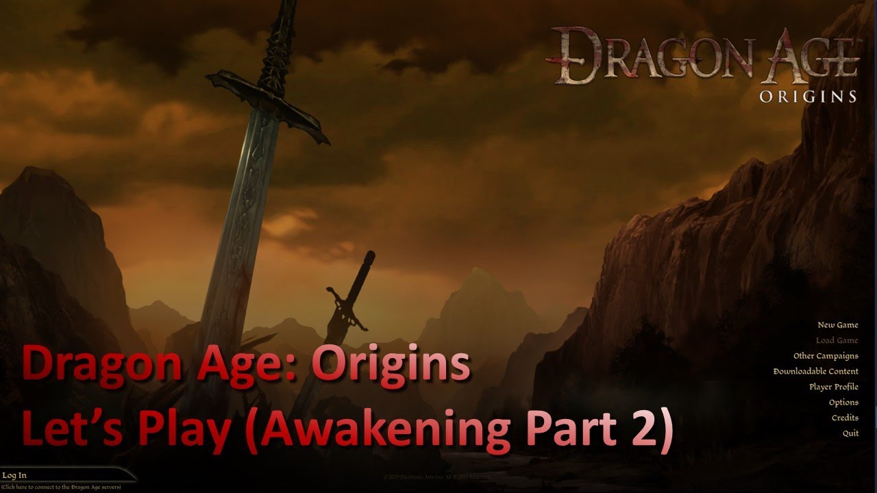 The Dragon Age Origins Livestream Debut Take 2 