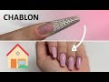 La pose d'ONGLES EN GEL avec CHABLONS à la MAISON 🏡