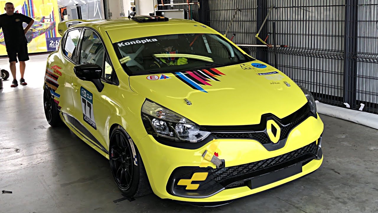 Renault Clio Cup IV in Action at Slovakia Ring YouTube