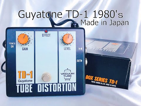 週末セールGuyatone TD-1 Tube Distortion初年度82年 Guyatone TD-1 TUBE DISTORTION（中古）【楽器検索デジマート】