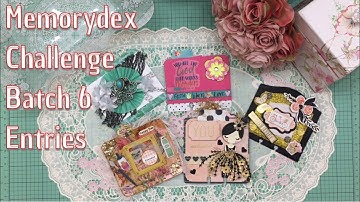 Memorydex Challenge:  Batch 6 Entries