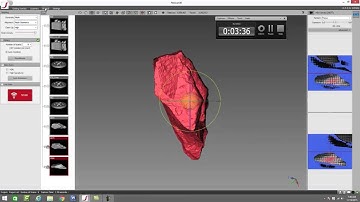 HDI 120 3D Scanner: 3D Scanning a Rock in 5 Minutes