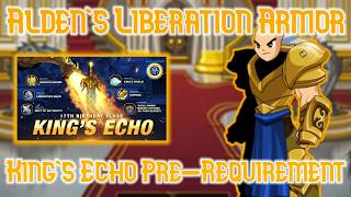 Alden's Liberation Armor Guide - Pre-Requirement for King's Echo! - AQW