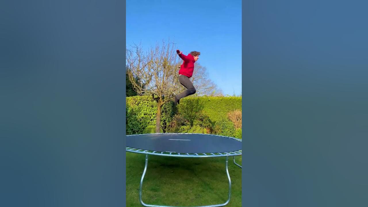 Don't Ever Trust What You See | Jumping On Trampoline Into The Pool
