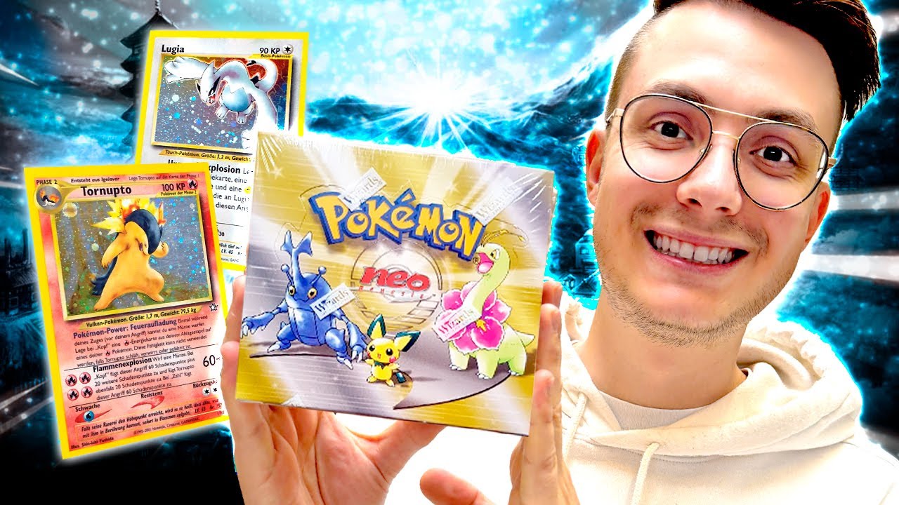 NEO GENESIS Booster Display OPENING 😱 Pokémon Booster Opening Live