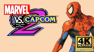 Marvel vs Capcom 2: New Age Of Heroes - Arcade Intro - 4K Resolution - Subscribe and Comment