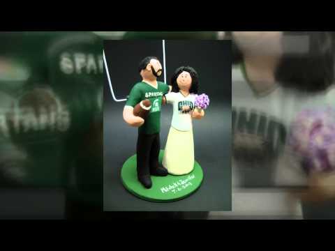 msu-spartans-groom-marries-ohio-u-bobcat-bride-wedding-cake-topper