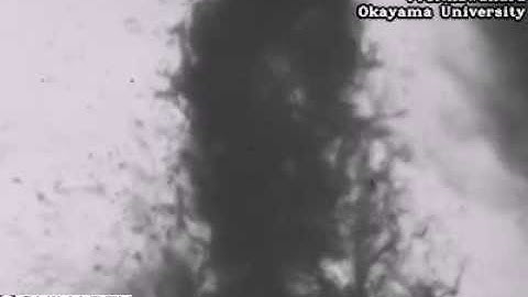 Atomization Process of Fuels 1 mm from the nozzle