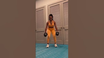 How to do  a Suitcase Squat | Demo #fitnesstips #workouttips