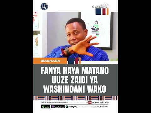 UTAUZA SANA NA KUVUTIA WATEJA WENGI KWENYE BIASHARA YAKO KWA KUFANYA HAYA Dr Joel Nanauka