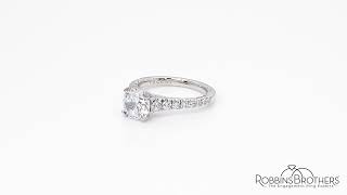 Tacori Platinum Diamond Engagement Ring Setting 3/4 ct. tw.