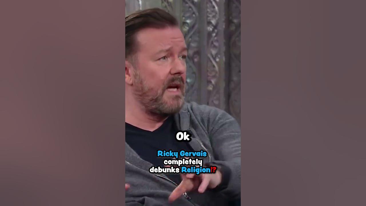 Ricky Gervais' hot take on Religion⁉️ - YouTube