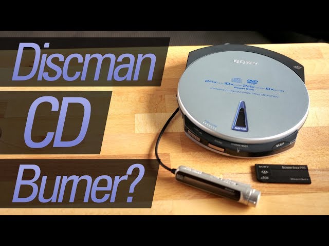 The CD Burning Sony Discman 