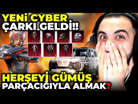 YENİ CYBER ÇARKI!! TÜM KIRMIZILARI GÜMÜŞ PARÇACIĞIYLA ÇIKARMAK?? EFSANE TAKTİK! | PUBG MOBILE