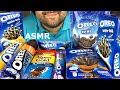 ASMR Oreo Party (Chocolate Bars, Cookies, Wafer Roll, Milka & Oreo Chocolate) Mukbang Eating Sounds