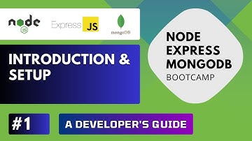Build REST API with Node Express MongoDB - Introduction #1