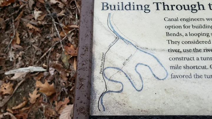 JourneyonaBike - C&O Detour - Paw Paw Tunnel Hill Trail (2019 overview) - Mp 154.8 to 156