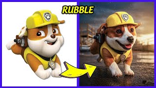 How Paw Patrol Characters Look In Real Life 🐶 (2025) #3 ~ Guess The Paw Patrol Characters by Voice 🔊