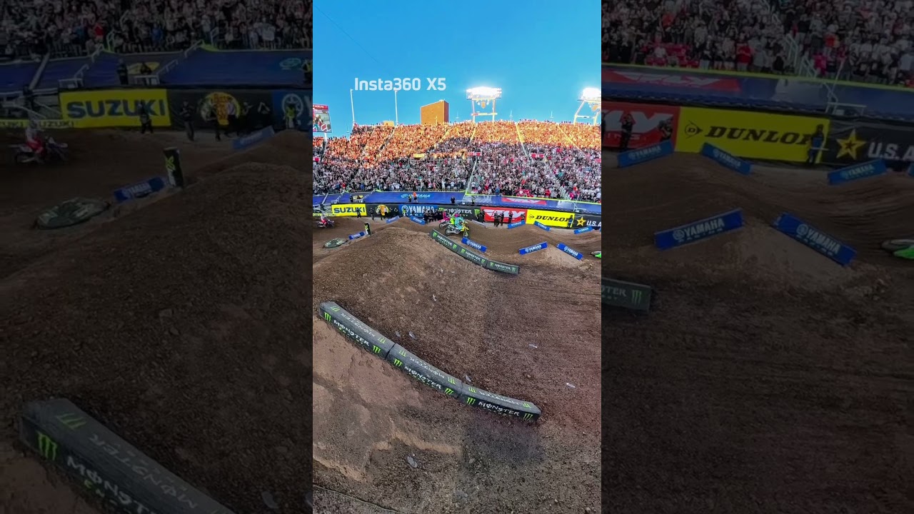 One more time from SLC with ​@insta360motorcycling  🎬 🎥- Insta360 X5 #SupercrossLIVE  #Insta360X5