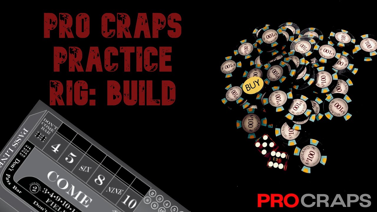 DIY Craps Practice Table Build YouTube