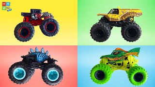 Monster Trucks Meet Messy Paint.